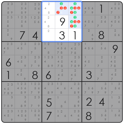 2x2 sudoku